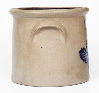 Two-Gallon BURGER & LANG / ROCHESTER N.Y. Stoneware Crock, 1867-77