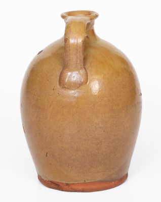 Glazed New England Redware Jug, early to mid 19th century