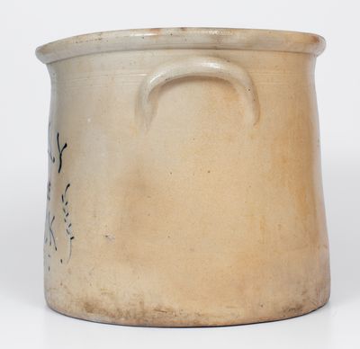 Rare and Fine "SALLY COME BACK" Stoneware Crock (Brown Bros., Huntington, Long Island)