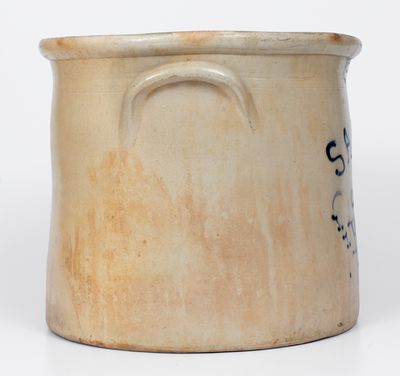 Rare and Fine "SALLY COME BACK" Stoneware Crock (Brown Bros., Huntington, Long Island)