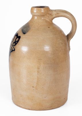 Scarce F.B. NORTON & CO. / WORCESTER, MASS. Stoneware Jug Dated 1859