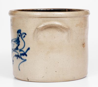 HAXSTUN, OTTMAN & CO / FORT EDWARD, N.Y. Stoneware Bird Crock