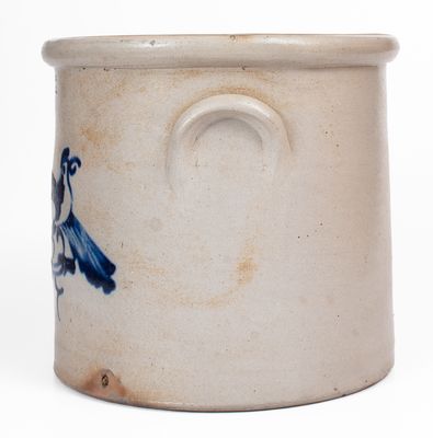 Rare and Fine F.B. NORTON & CO / WORCESTER, MASS. Four-Gallon Double Bird Crock