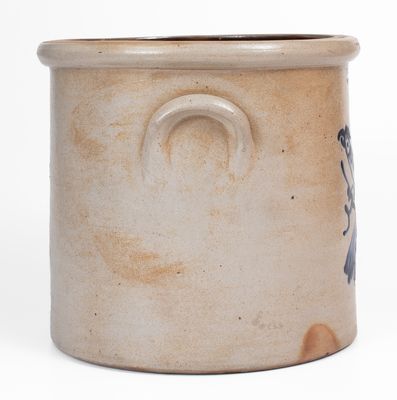 Rare and Fine F.B. NORTON & CO / WORCESTER, MASS. Four-Gallon Double Bird Crock