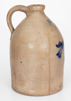 Two-Gallon F.B. NORTON & CO: / WORCESTER, MASS. Stoneware Bird Jug