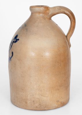 Two-Gallon F.B. NORTON & CO: / WORCESTER, MASS. Stoneware Bird Jug