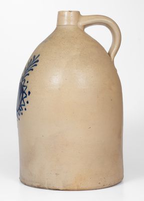 Four-Gallon F.B. NORTON SONS / WORCESTER, MASS Stoneware Jug