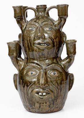 Clint Alderman Double Face Candelabra, 2008