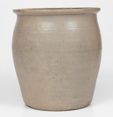 COWDEN & WILCOX / HARRISBURG, PA One-and-a-Half-Gallon Stoneware Jar