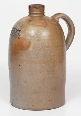 One-Gallon Baltimore, MD Stoneware Advertising Jug, Thomas M. Green & Bro.