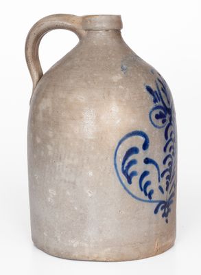 S.D. KELLOGG / WHATELY, Massachusetts Stoneware Jug, c1851-53