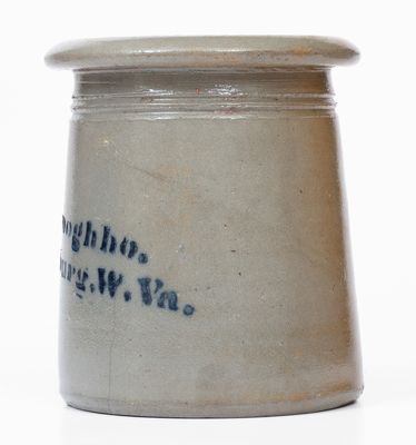 Scarce A.P. Donoghho / Parkersburg, WV Stoneware Canning Jar (Misspelled Name)