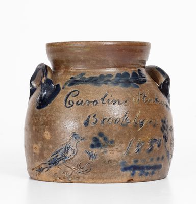 The Caroline Stockwell Presentation Sugar Bowl, Brooklyn, New York, 1850