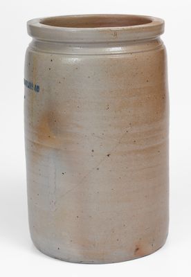 Rare LOCUST GROVE, MD Eastern Shore Advertising Jar Marked P. HERRMANN / BALTO.