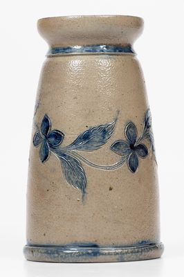 Important Stoneware Vase Made by Henry H. Remmey for His Wife, Philadelphia, 1871