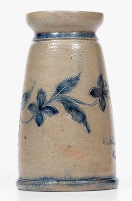 Important Stoneware Vase Made by Henry H. Remmey for His Wife, Philadelphia, 1871