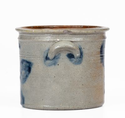 Rare and Fine D. ACK, Mooresburg, PA Miniature Stoneware Crock