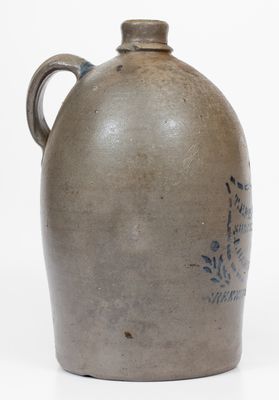 T. F. REPPERT / SUCCESSOR TO / J. HAMILTON & CO. / GREENSBORO, PA Stoneware Jug