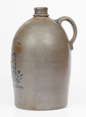 T. F. REPPERT / SUCCESSOR TO / J. HAMILTON & CO. / GREENSBORO, PA Stoneware Jug