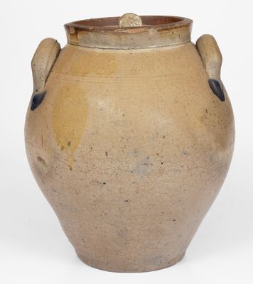 2 Gal. D. FISK, Springfield Township, OH Stoneware Jug, circa 1830