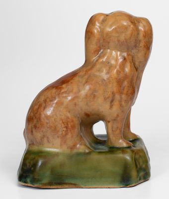 Unusual E. HOUGHTON & CO. / DALTON, OHIO Stoneware Spaniel