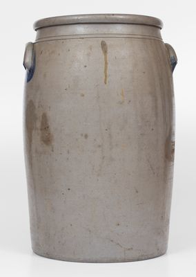 Very Fine 10 Gal. PITTSBURGH Stoneware Advertising Jar by JAMES HAMILTON & CO.