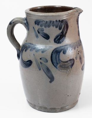 Exceptional S. BELL & SON / STRASBURG, VA Stoneware Pitcher