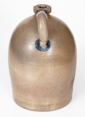 COWDEN & WILCOX / HARRISBURG, PA Man-in-the-Moon Jug, Pictured in Made of Mud