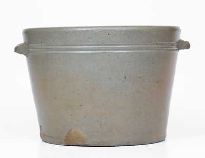 Rare Western PA Stoneware Pail w/ Stenciled Anchor Decoration