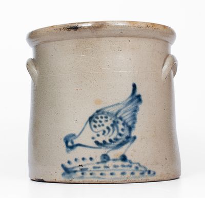 4 Gal. BRADY & RYAN / ELLENVILLE, NY Stoneware Chicken Crock