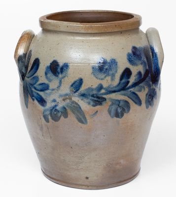 2 Gal. attrib. att. Henry Remmey Jr., Philadelphia, PA Stoneware Jar, c1840