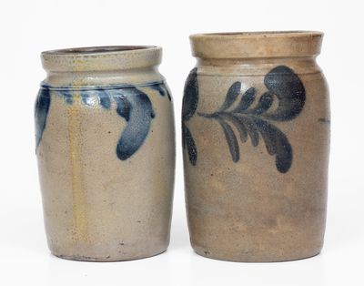 Lot of Two: Remmey, Philadelphia, PA Small-Sized Stoneware Jars