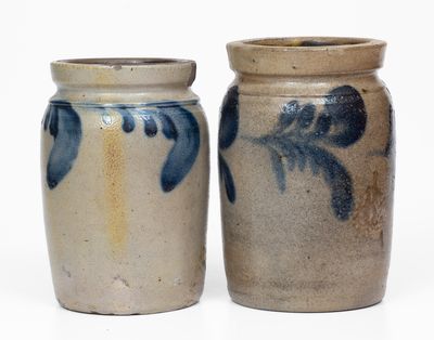 Lot of Two: Remmey, Philadelphia, PA Small-Sized Stoneware Jars