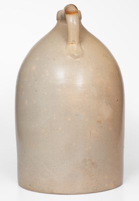 Unusual 5 Gal. EVAN R. JONES / PITTSTON, PA Stoneware Jug Inscribed 