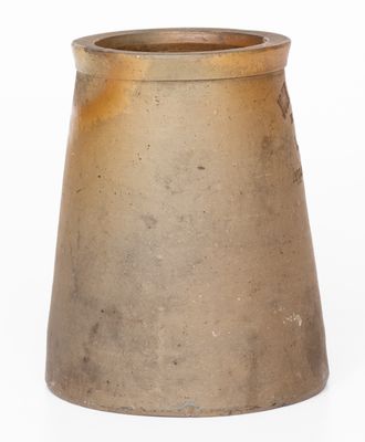 JOHN HUNT S / PREMIUM / CIDER / Apple Butter Stoneware Jar