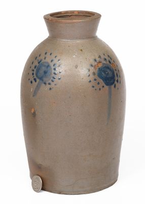 Stoneware Canning Jar with Unusual Spotted Decoration, Southern Shenandoah Valley