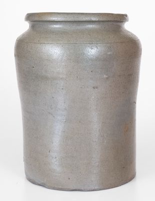 Scarce J. SWANN / ALEXA. Stoneware Jar, John Swann, Alexandria, VA, c1820