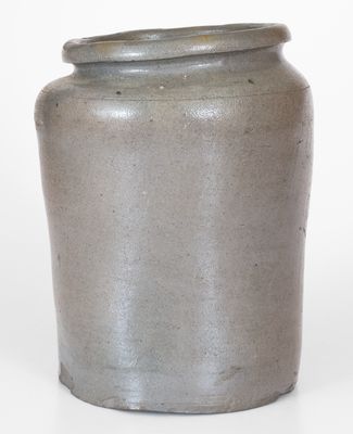 Scarce J. SWANN / ALEXA. Stoneware Jar, John Swann, Alexandria, VA, c1820