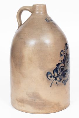 5 Gal. OTTMAN BROS. & CO. / FORT EDWARD, NY Stoneware Jug