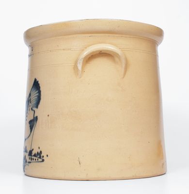 5 Gal. OTTMAN BROS. / FORT EDWARD, NY Stoneware Chicken Crock