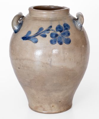 Stoneware Jar with Fine Incised Decoration, Manhattan, circa 1800