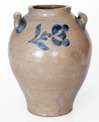 Stoneware Jar with Fine Incised Decoration, Manhattan, circa 1800