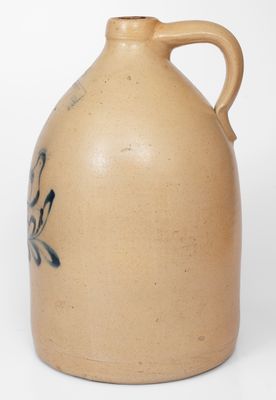 4 Gal. NEW YORK STONEWARE CO. / FORT EDWARD, NY Stoneware Bird Jug