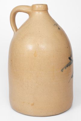 4 Gal. NEW YORK STONEWARE CO. / FORT EDWARD, NY Stoneware Bird Jug