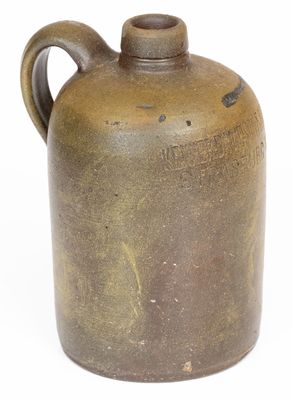 Rare KENNER, DAVIDSON & MILLER / STRASBURG, VA Stoneware Jug