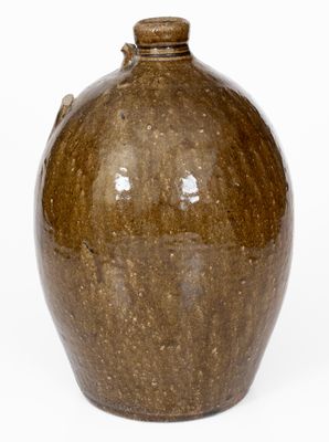 2 Gal. JCM Stoneware Jug, attrib. Daniel Seagle, Catawba Valley, NC, c1840