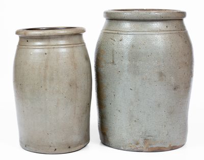 Lot of Two: Greensboro, Pennsylvania Stoneware Jars