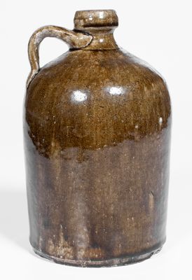 Rare attrib. Shimuel Timmerman, Lanier County, Georgia Stoneware Jug