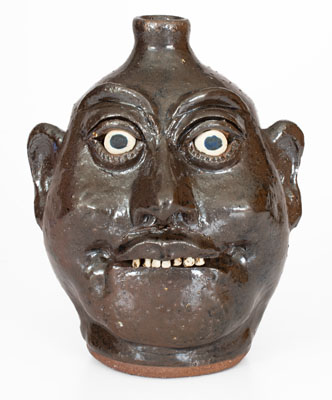 Lanier Meaders (Cleveland, GA) Face Jug, circa 1985