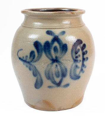 One-and-a-Half-Gallon Stoneware Jar attrib. R.W. Russell, Beaver, Pennsylvania